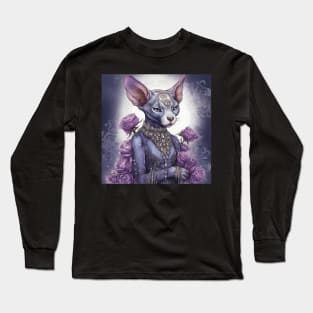 Sphynx Rose Long Sleeve T-Shirt